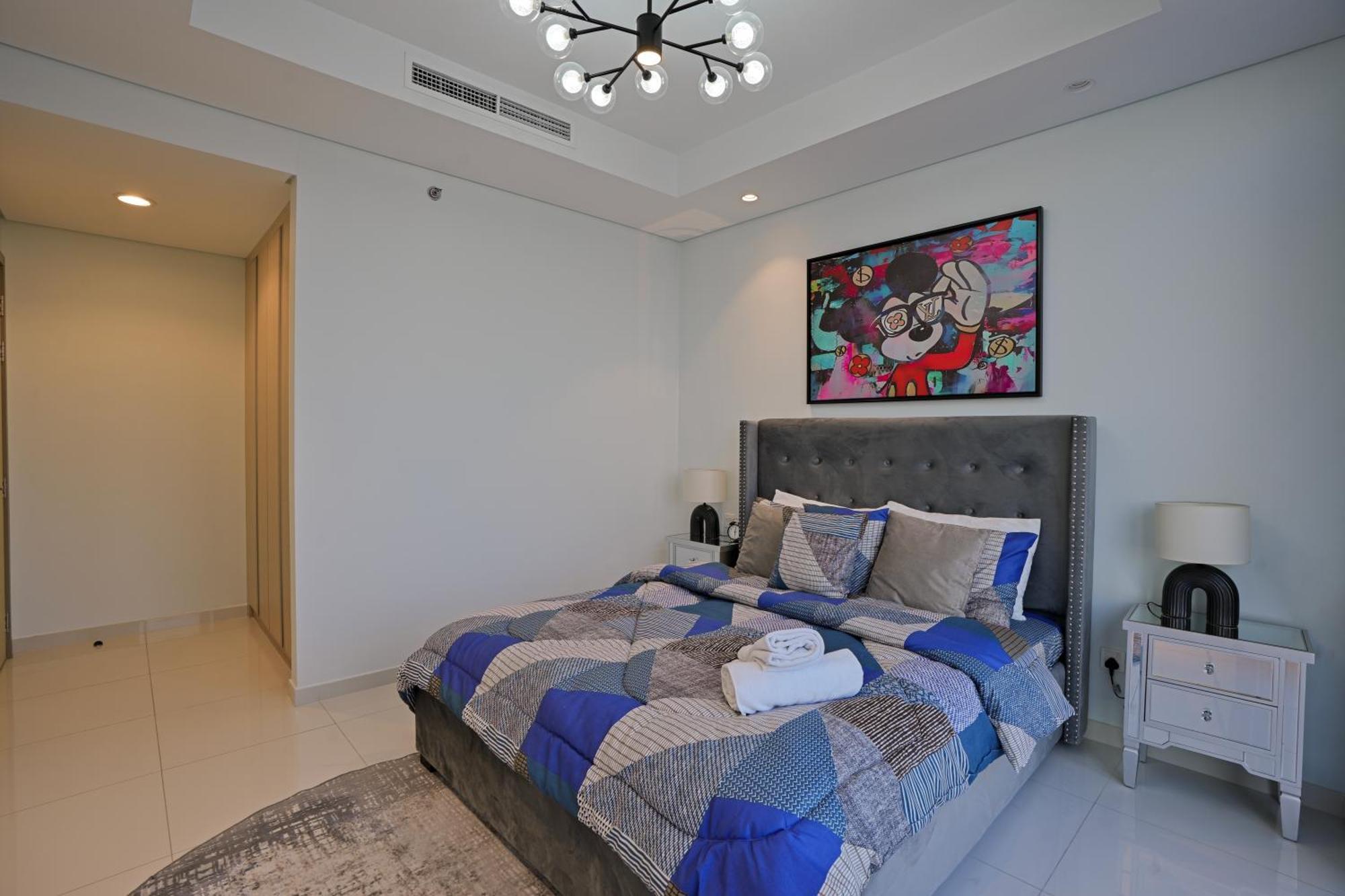 Ch - 2br Paramount - Floor Burj View Appartement Dubai